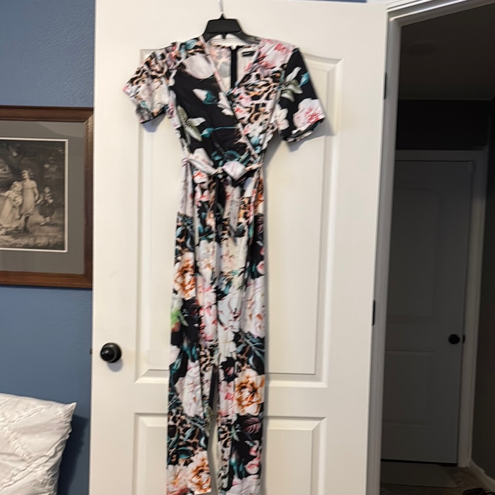Floral Wrap Dress